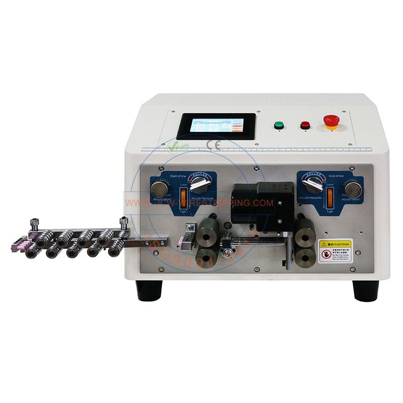Automatic Wire Cutting and Stripping Machine | Wire Processing Machine ...