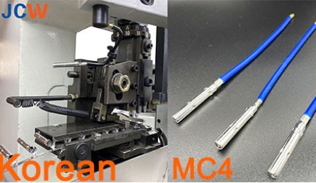 MC4 Connector Crimping Machine