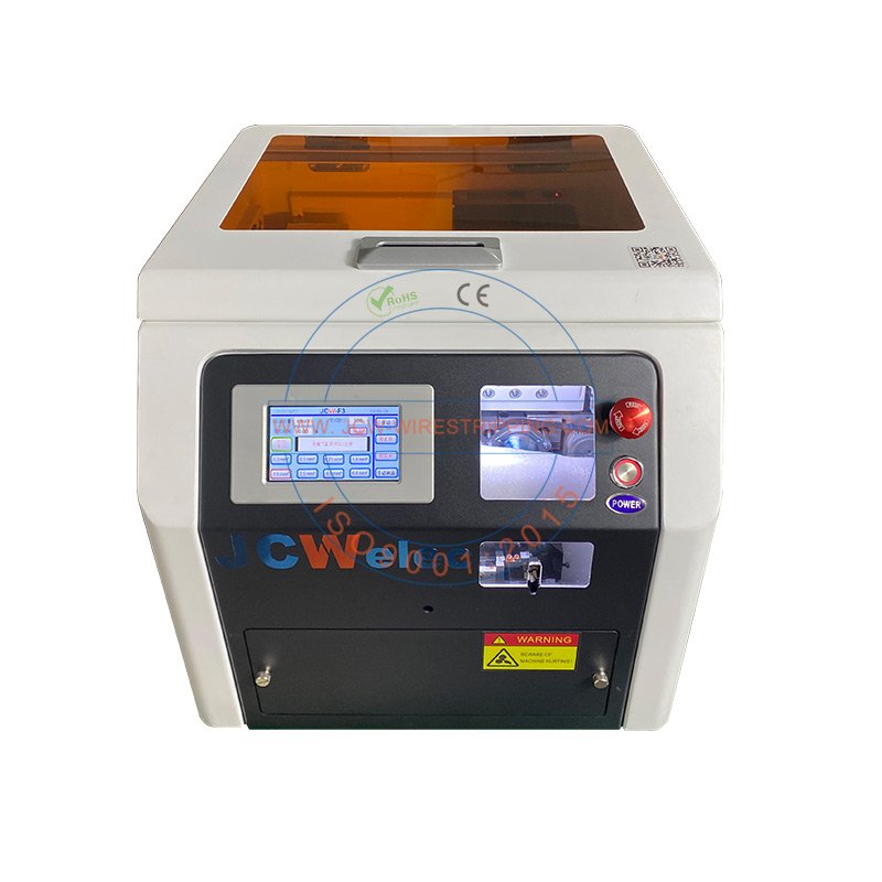 Wire Stripping Solid Contact Pin Crimping Machine | JCWelec