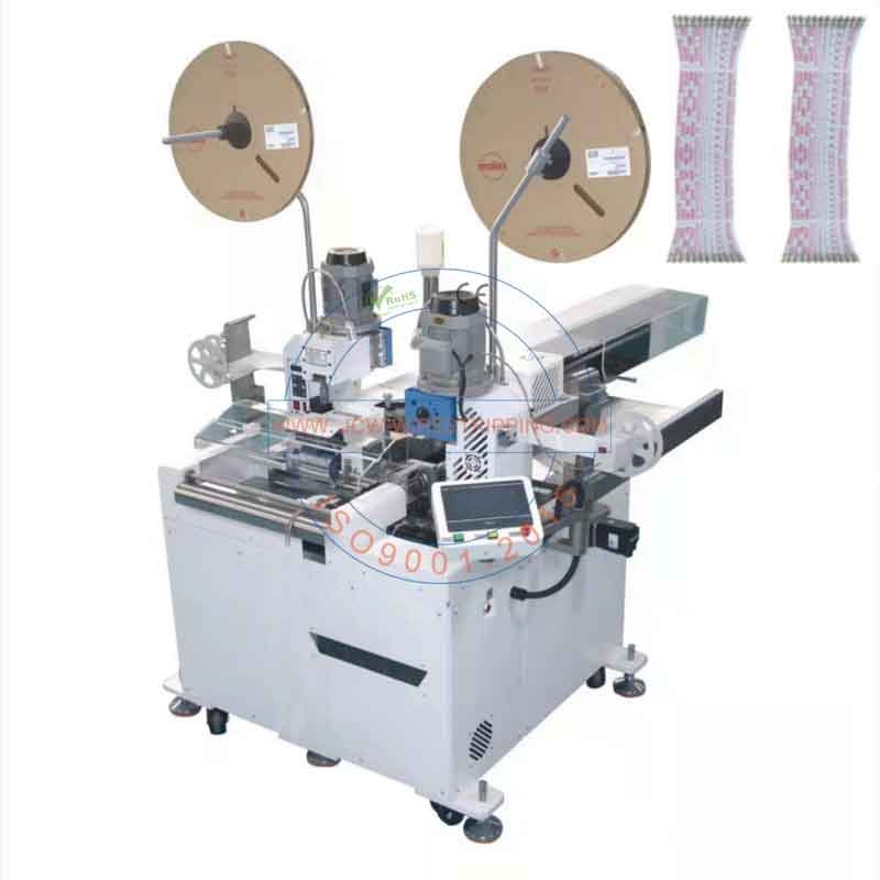 Automatic Ribbon Cable Slit, Strip & Terminal Crimp Machine