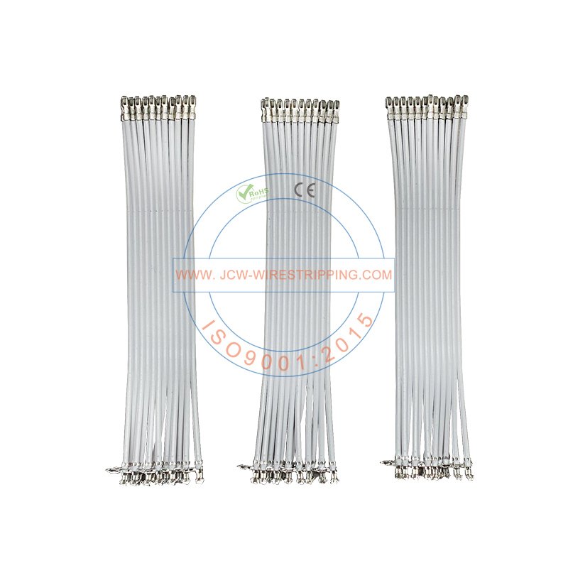 Automatic Ribbon Cable Slit, Strip & Terminal Crimp Machine | JCWelec