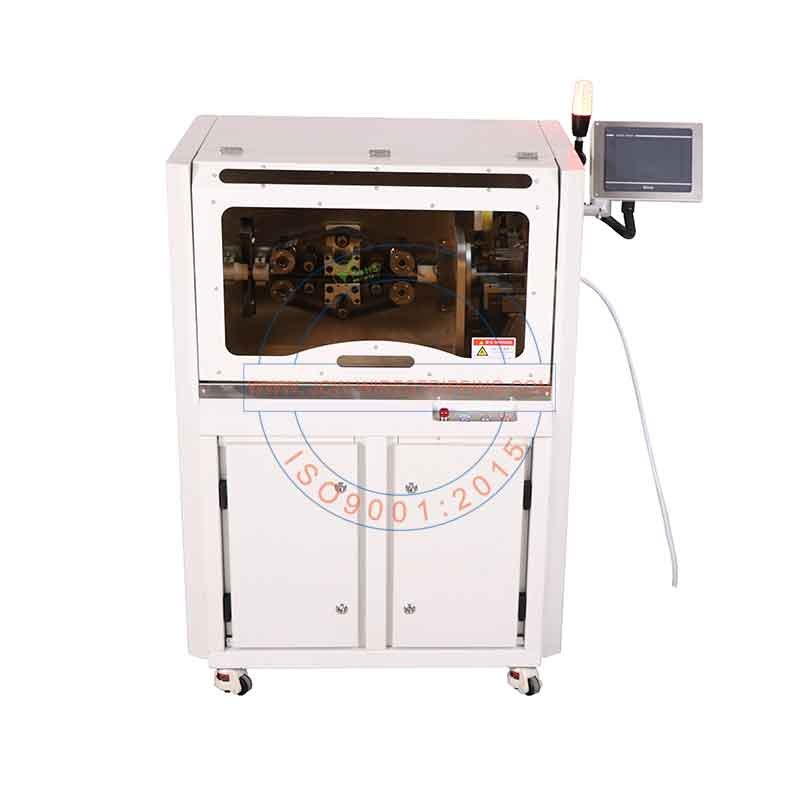 PTFE Nylon Braided Fuel Hose Taping & Cutting Machine