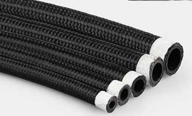 How to tape and cut PTFE braided oil hose