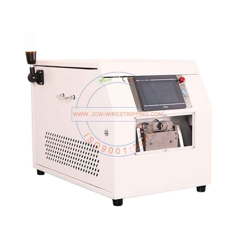 Semi-auto Coax Wire Stripping Machine [ 25mm O.D, 200mm Stripping ]