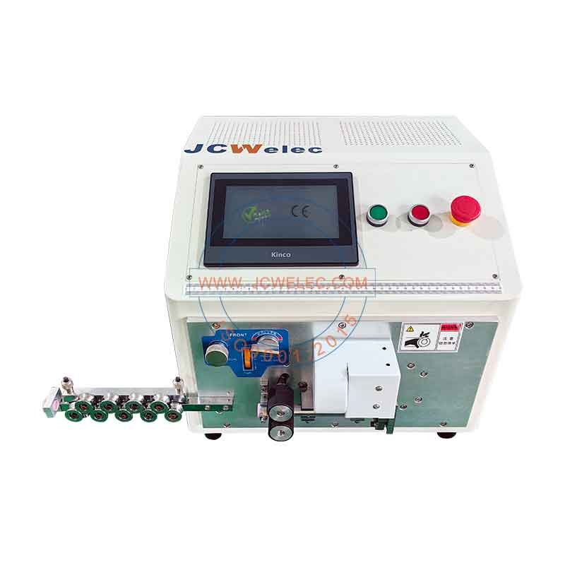 6mm² Automatic Solid Core Wire Cut Strip and Bend Machine