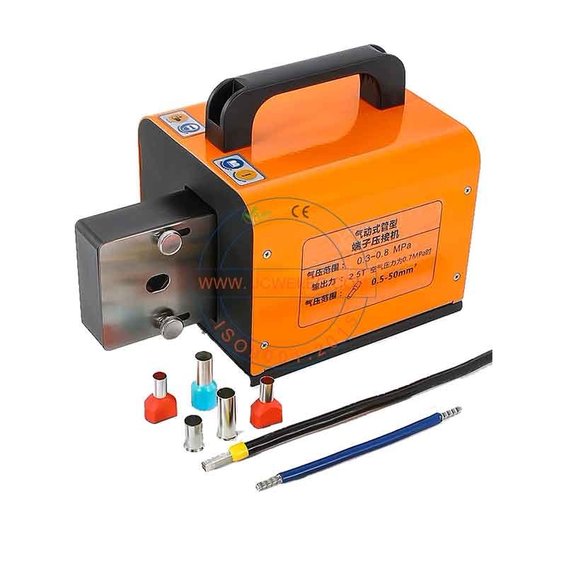 50mm² Insulated & Non-insulated Ferrule Square Crimping Machine