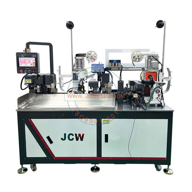 Automatic Wire Crimping to Heat Shrink Tube Shrinking Machine