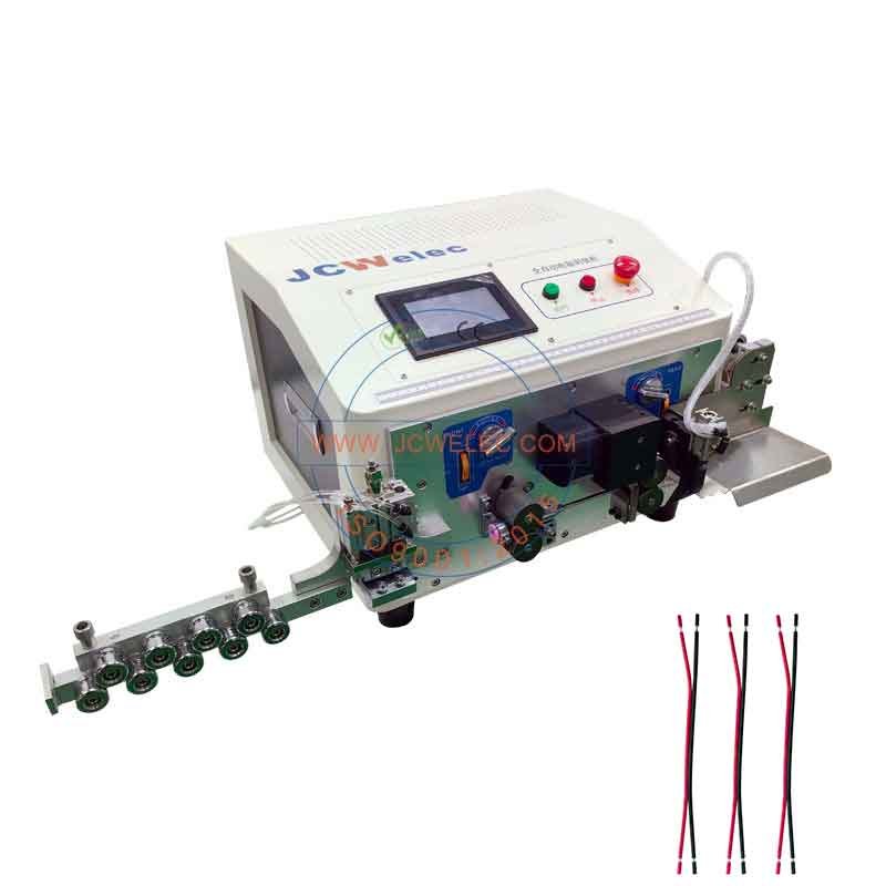 2 Core Ribbon Cable Cutting Slitting Stripping Machine