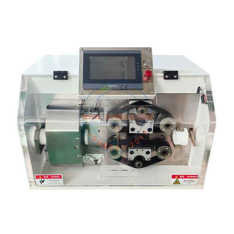 Hose Cutting Machine with Rotating Blade