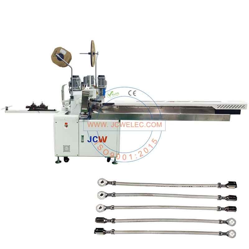 Fully-auto 5 Wire Stripping & Terminal Crimping Machine
