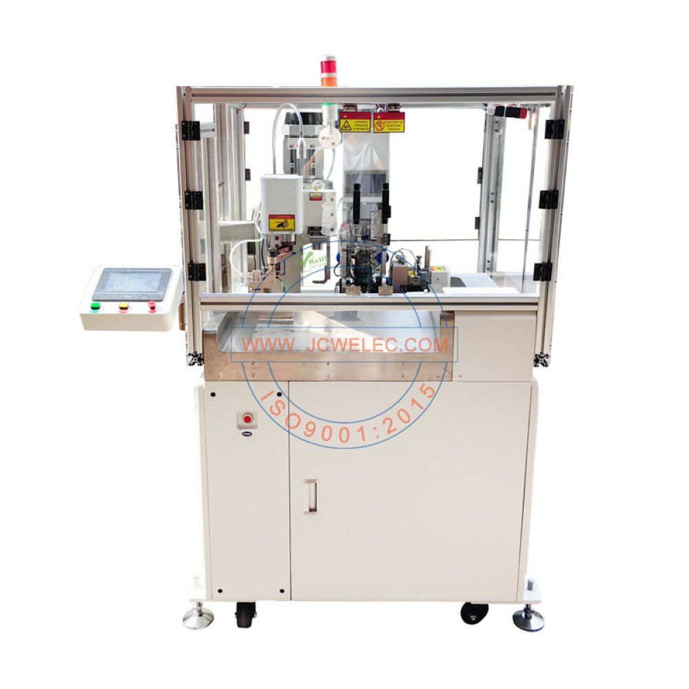 Automatic Single Head Terminal Crimping Seal Insertion Machine | JCWelec
