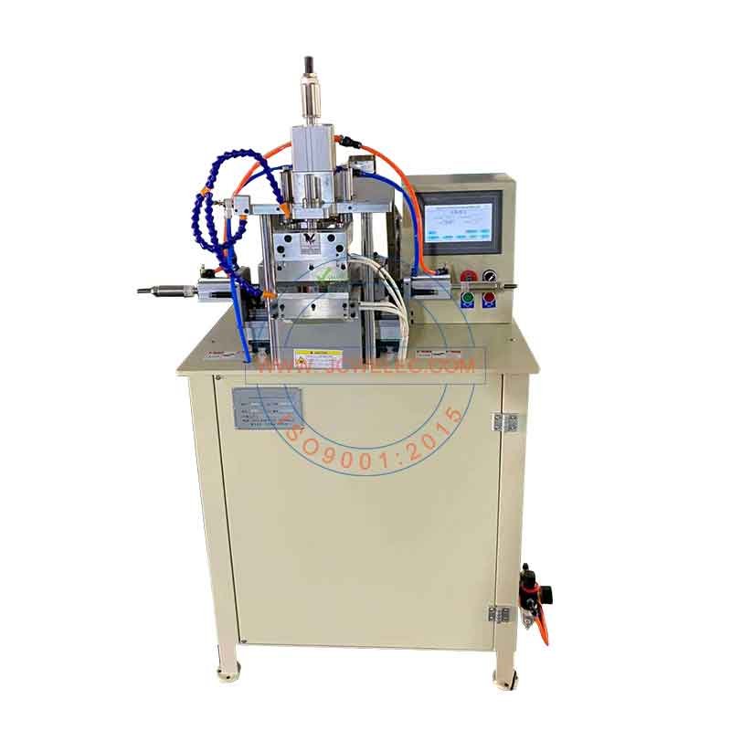 Electric Copper Busbar Insulation Cutting Trimming Stripping Machine