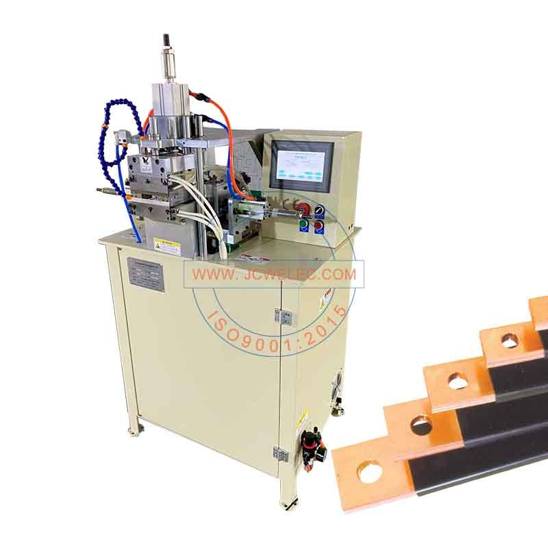 Electric Copper Busbar Insulation Cutting Trimming Stripping Machine