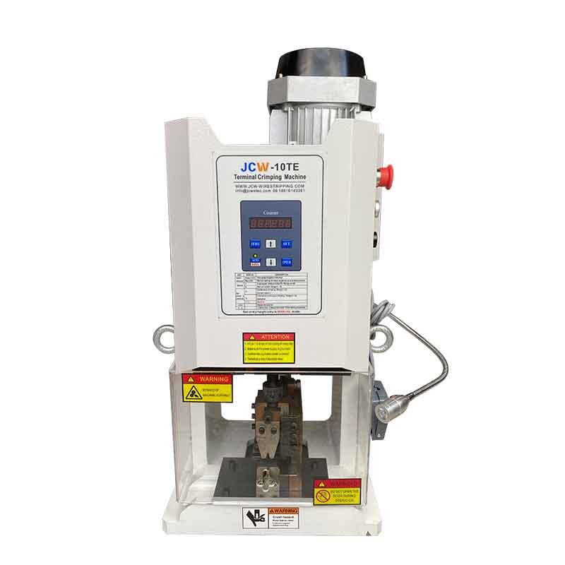Semi-auto 6 / 8 / 10 / 12 / 20 Tons Electric Cable Crimping Machine