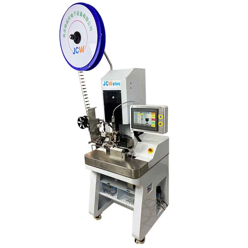 Servo Motorized 8mm² Wire Stripping to Crimping Machine