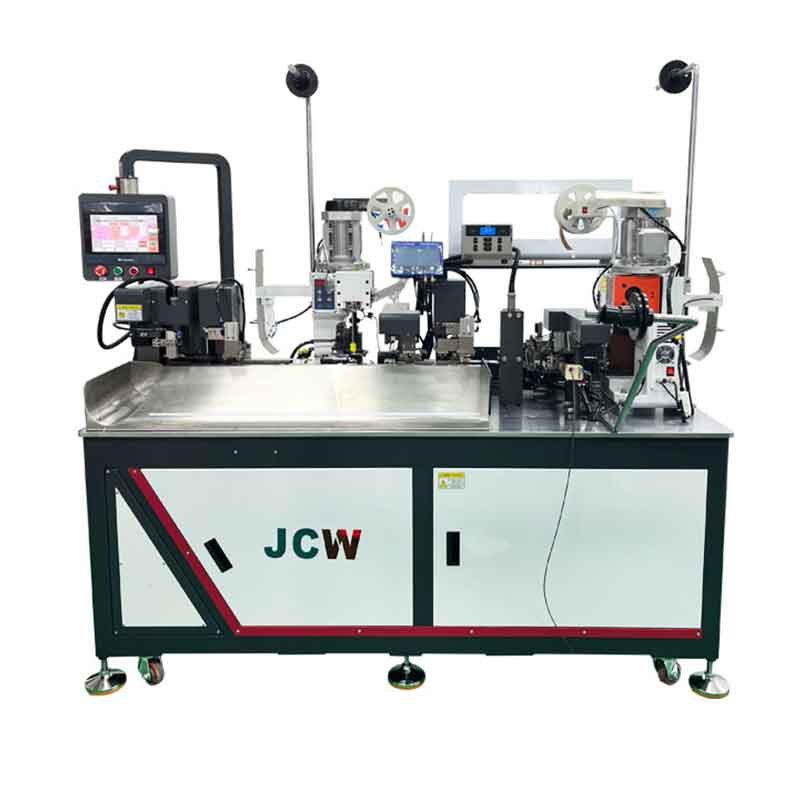 Automatic Wire Crimping to Heat Shrink Tube Shrinking Machine