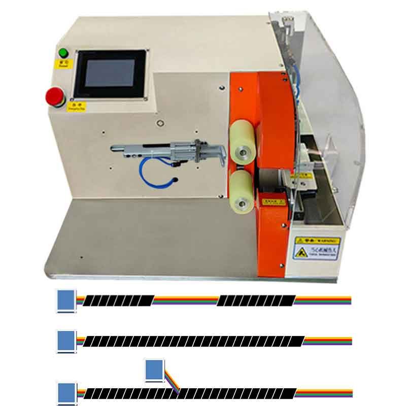 Programmable Linear Feed Cable Taping Machine