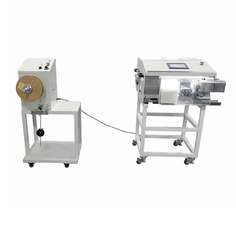 15mm Length Coax Cable Automatic Cut and Strip Machine