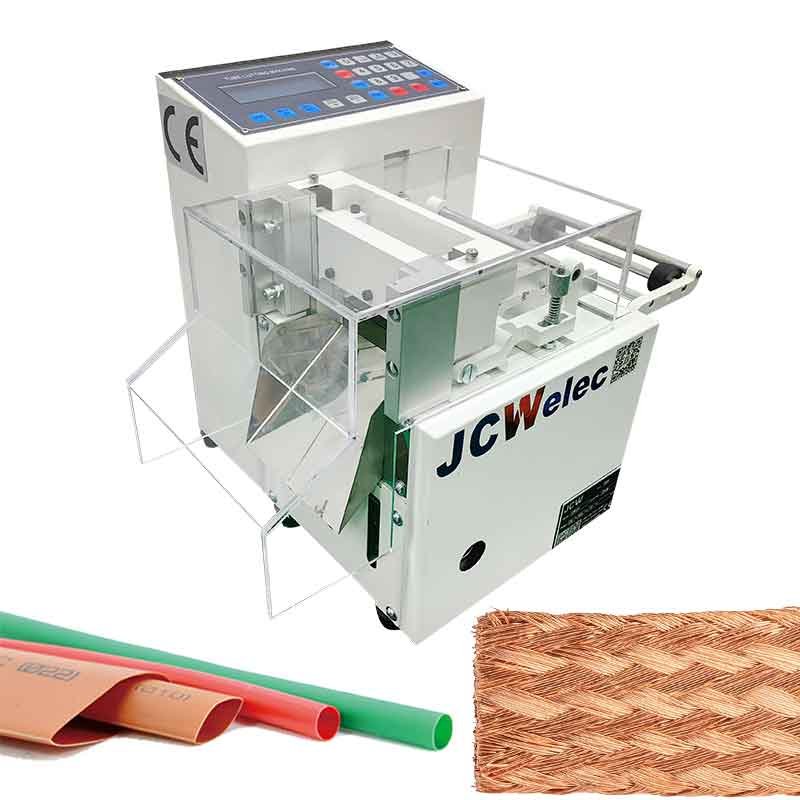 Electric Heat Shrink & Fiberglass Tube Cut to Length Machine