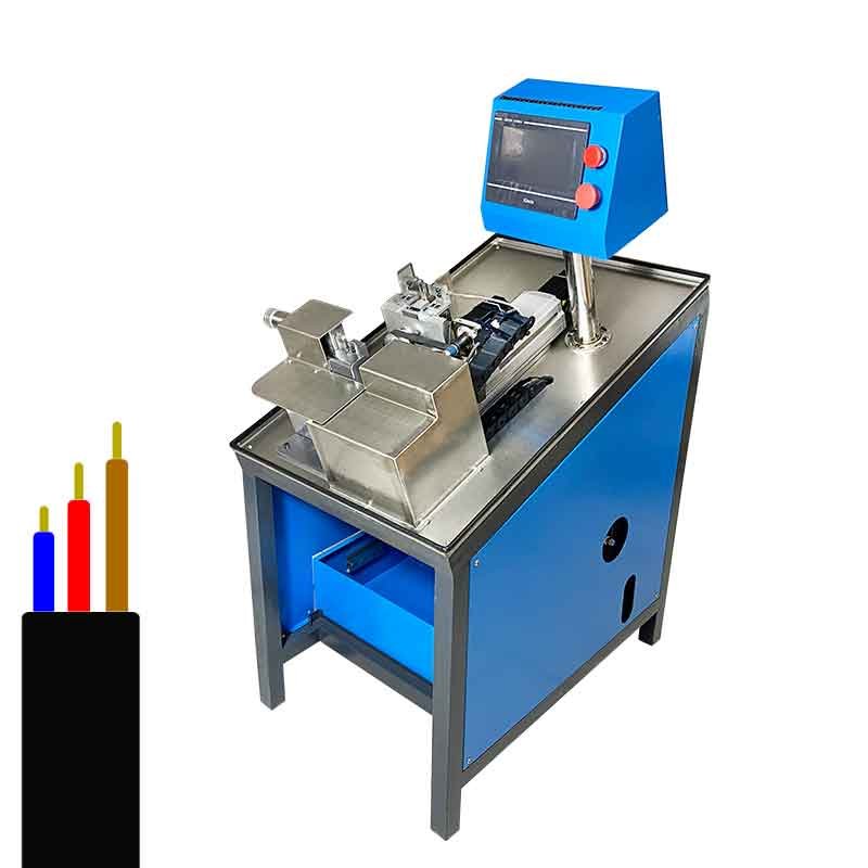 Max 4 Cores Sheath Cable Multi-lengths Stripping Machine