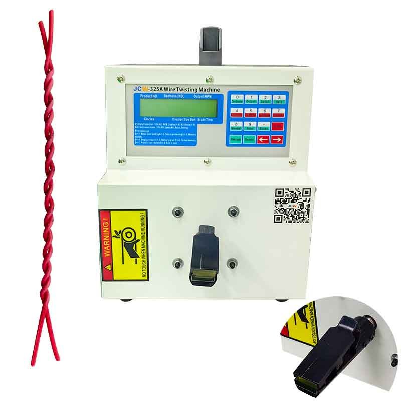 Manual Clamp Type Single Head Wire Twisting Machine