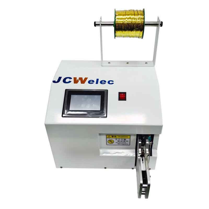 Gold Metallic Twist Tie Machine