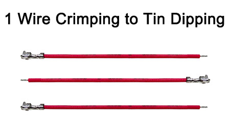 High-level Lead Wire Crimping Twisting to Tinning