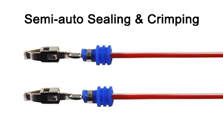 Seal Insertion to Stripping Crimping Machine