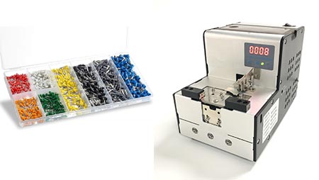 4 Feeders Processing Ferrules Ranges From 0.3 to 6.0sq mm