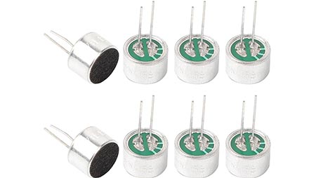 ECM Electret Microphone Tiin Soldering
