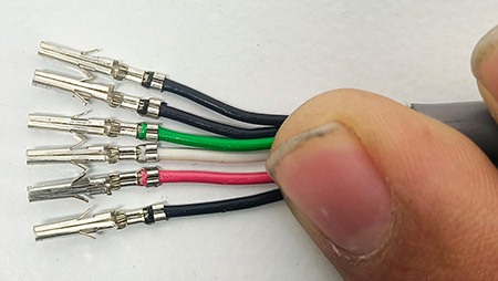 Multi-conductor Cable Strip-Crimp Machine