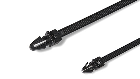 Arrow head fixing tie