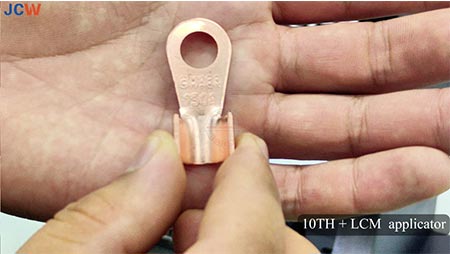 Open-barrel Copper Ring Lug
