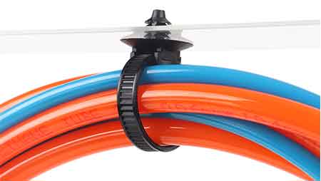 Automotive cable tie machine
