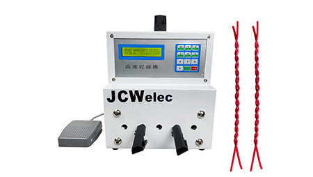 2 pairs (4 wires) twisting machine